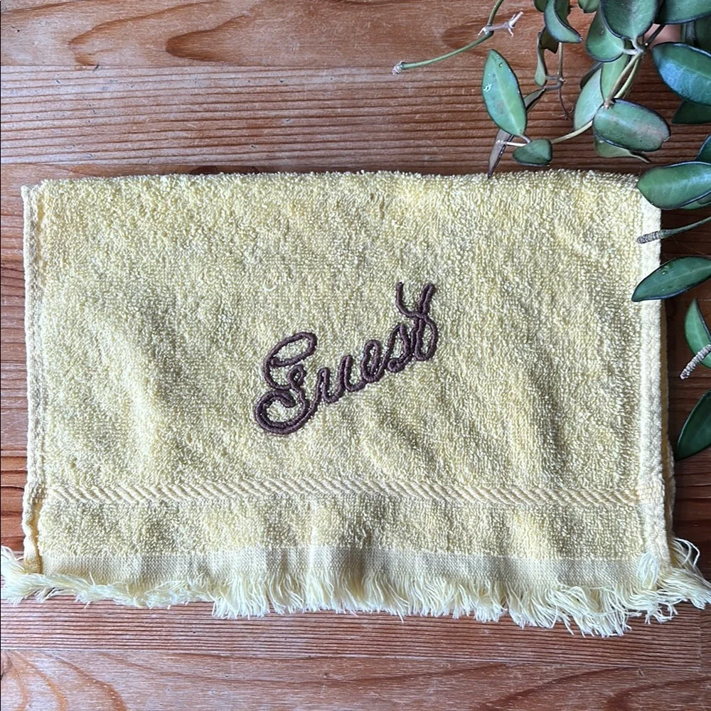Vintage “Guest” Hand Towel